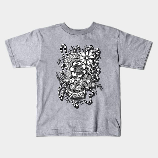 Flower time! Kids T-Shirt by elinesena